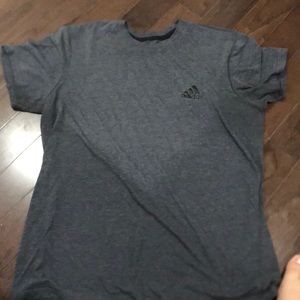 Grey light weight adidas shirt